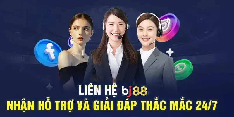 3 kênh hỗ trợ hội viên chính tại nhà cái BJ88